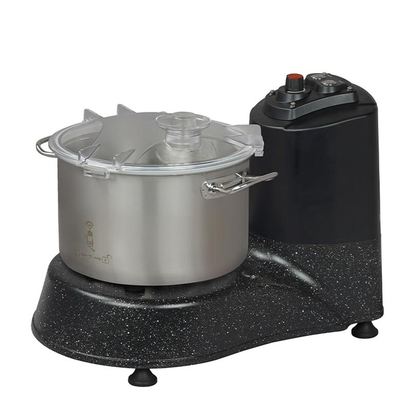 Omake 8 Lt Sebze Parçalama Makinesi Siyah