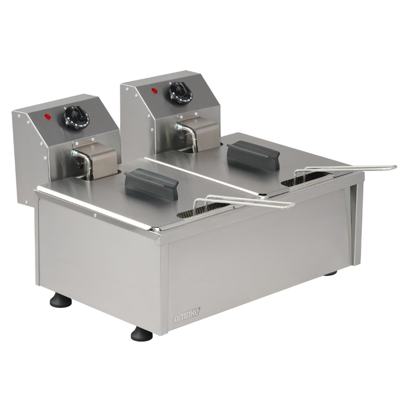 Omake 8+8 Litre Elektrikli FritözOmakeOmk.FRT11.E21.0080.Z5F