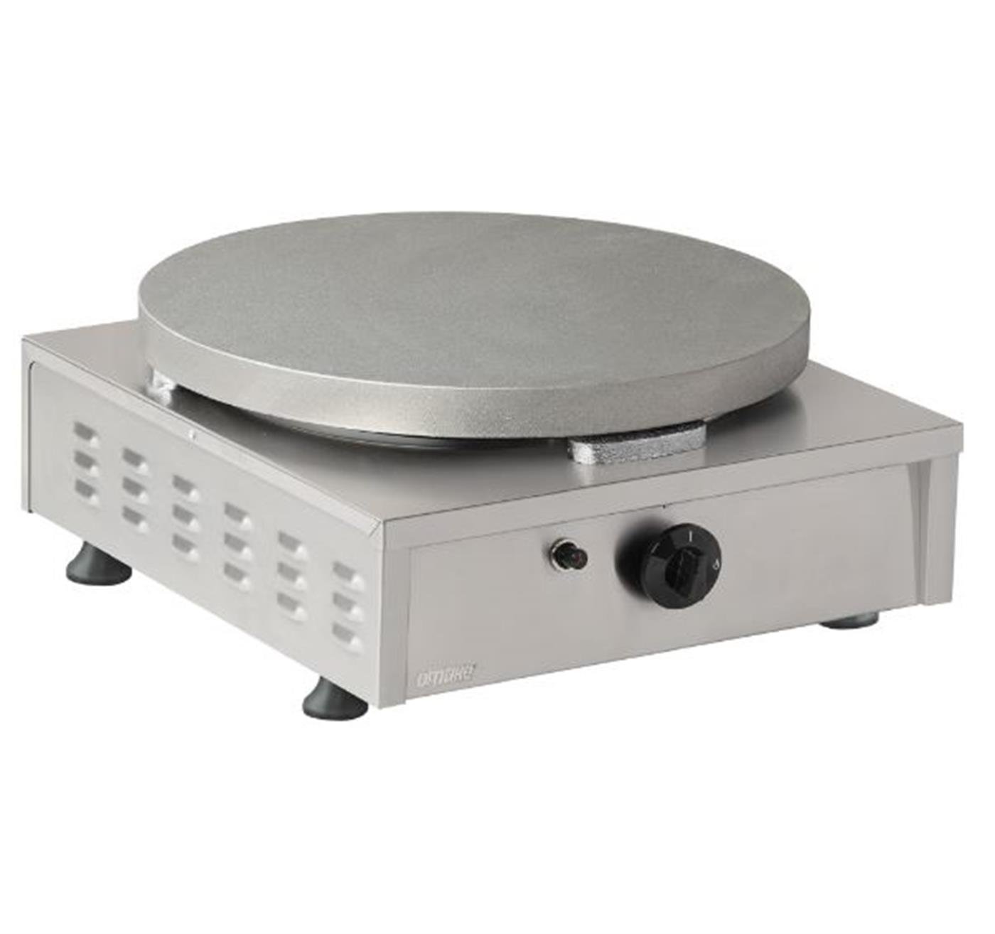 Omake Düz Teflonsuz Gazlı Krep Makinesi