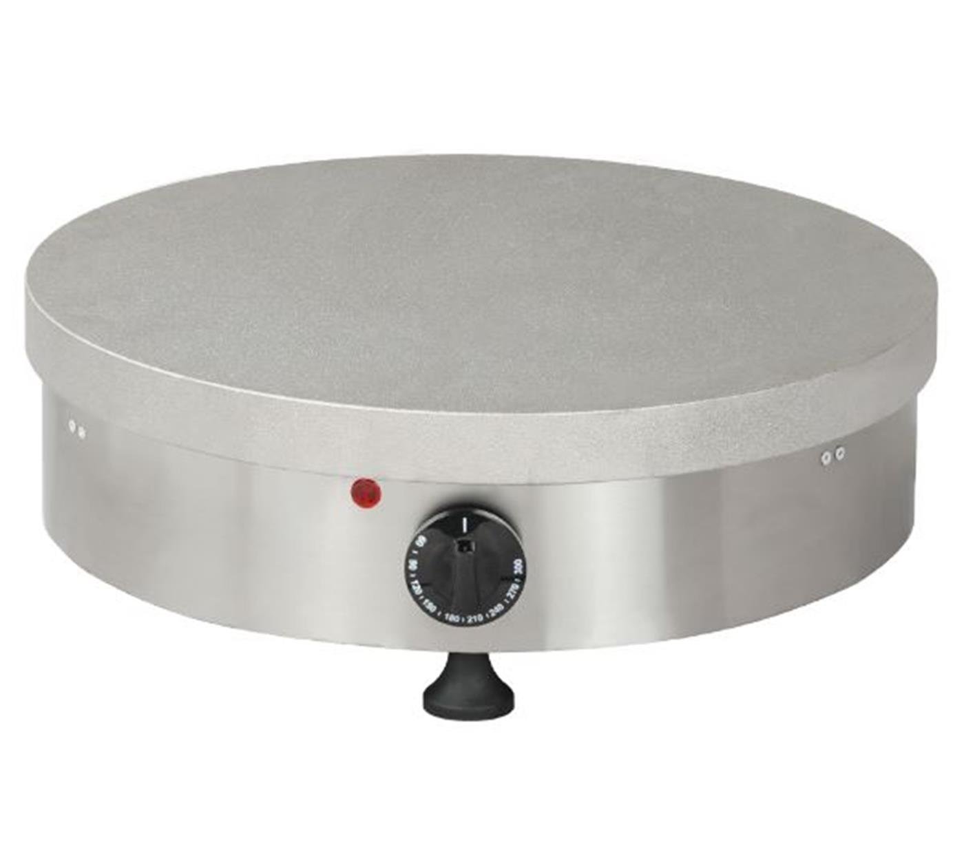 Omake Düz Yuvarlak Teflonlu Krep Makinesi