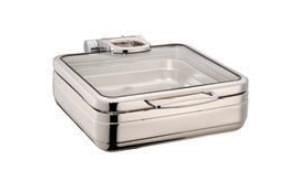 ÖZTİRTAKİLER LUX CHAFİNG DİSH HİDROLİK CAM KAPAK KARE 6L 2/3 GNÖztiryakiler 9450.GW432.BGL