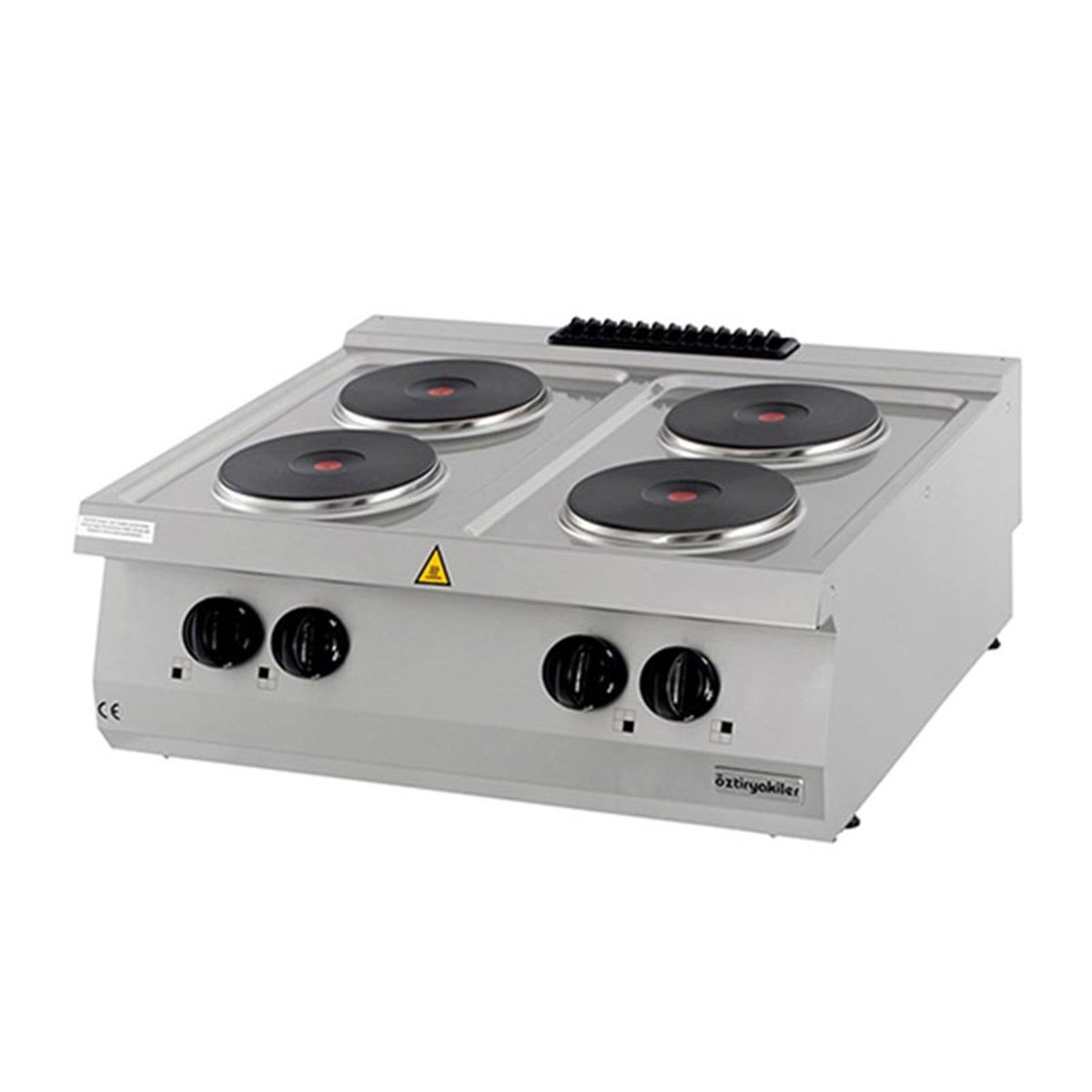 Öztiryakiler 700 Seri Set Üstü Dörtlü Ocak Elektrikli 80*70*30
