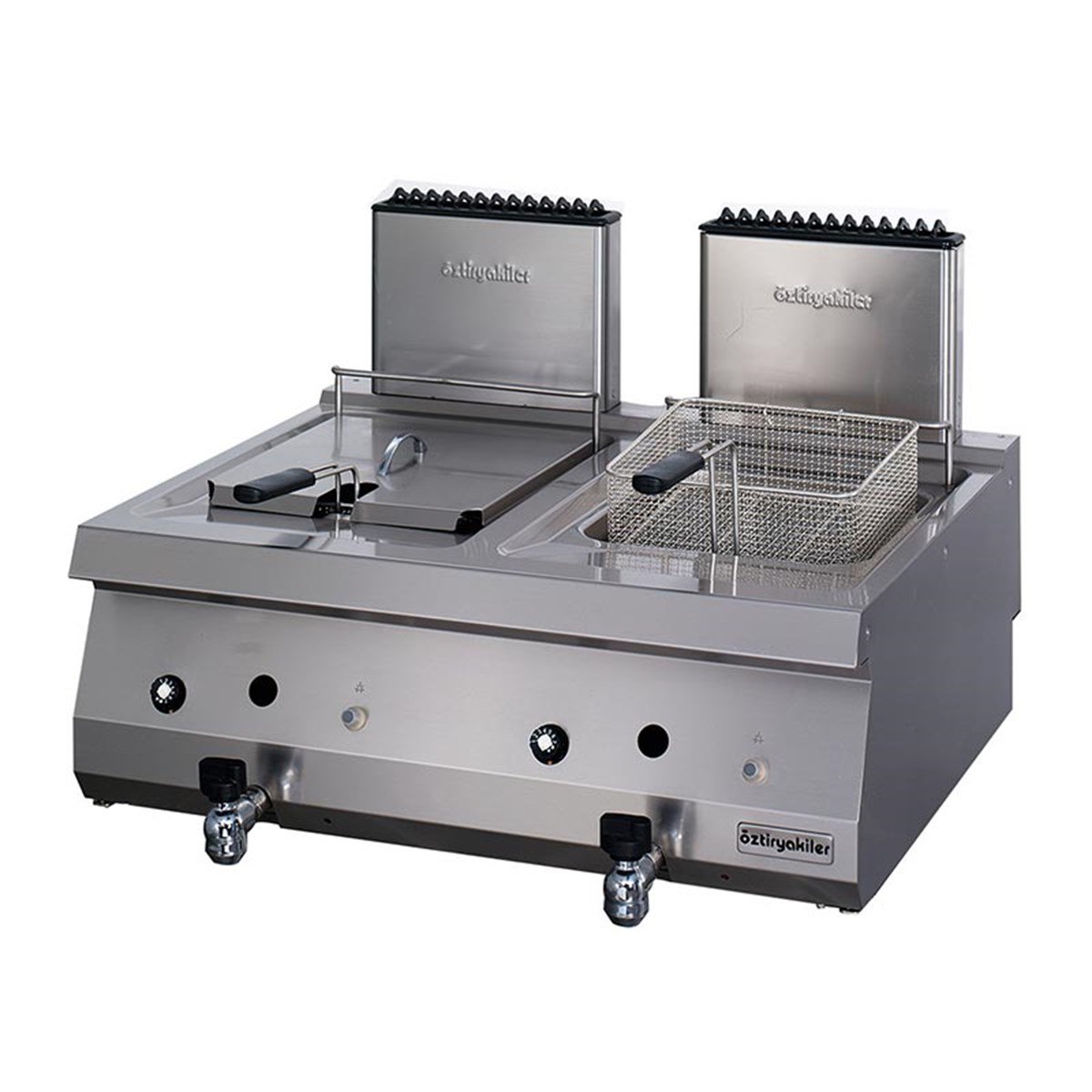 Öztiryakiler 700 Seri Set Üstü Fritöz Gazlı 80*70*30