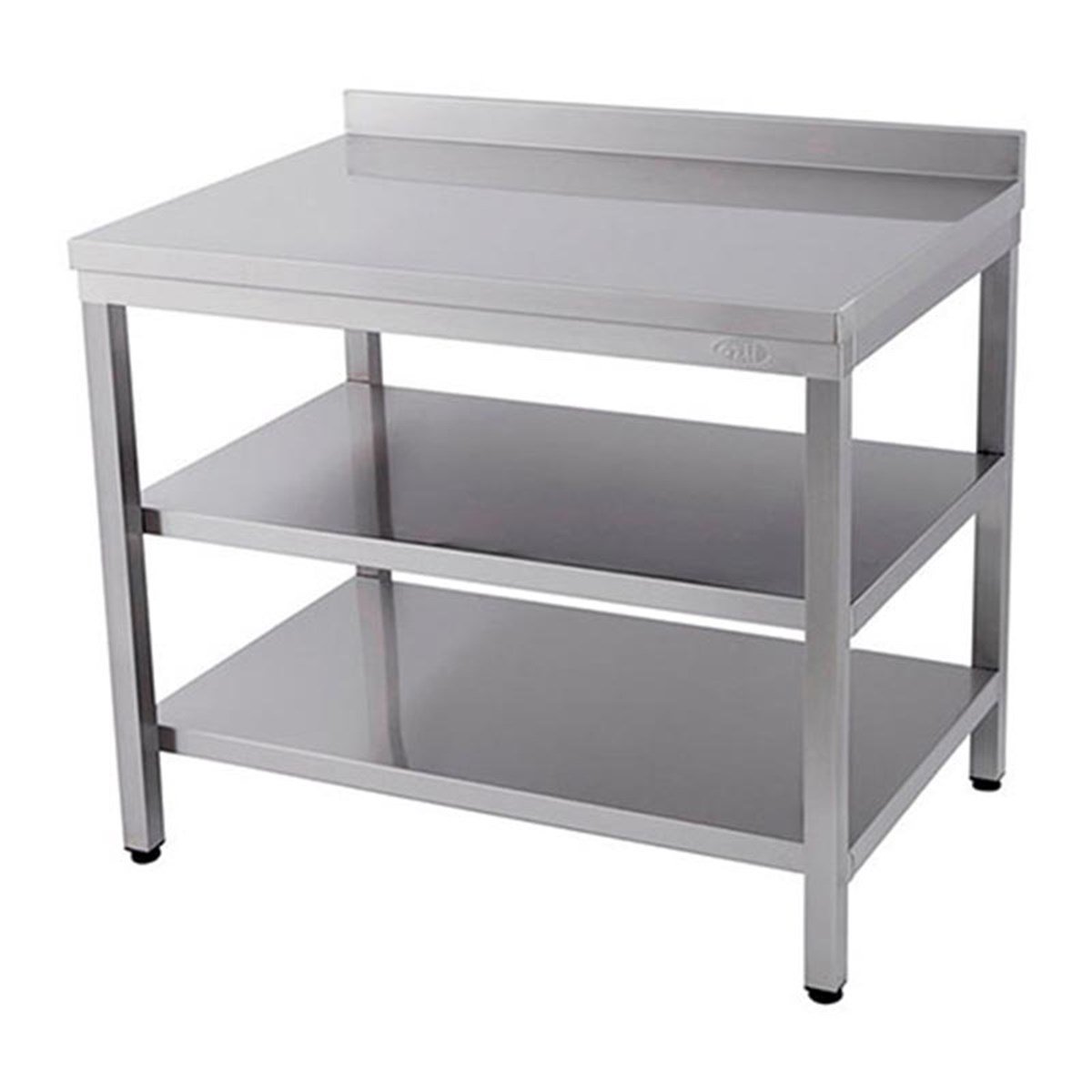 Öztiryakiler Çalalışma Tezgahı Ara Raflı Sırtlı 190*60