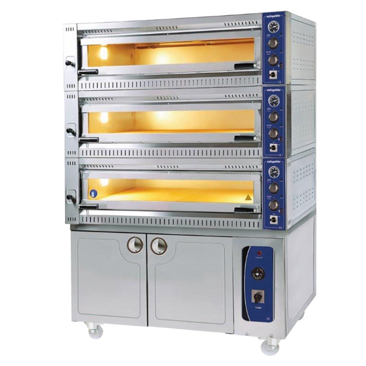 Öztiryakiler Çok Amaçlı Fırın Mayalama Kabinli Mt1200  2 Katlı