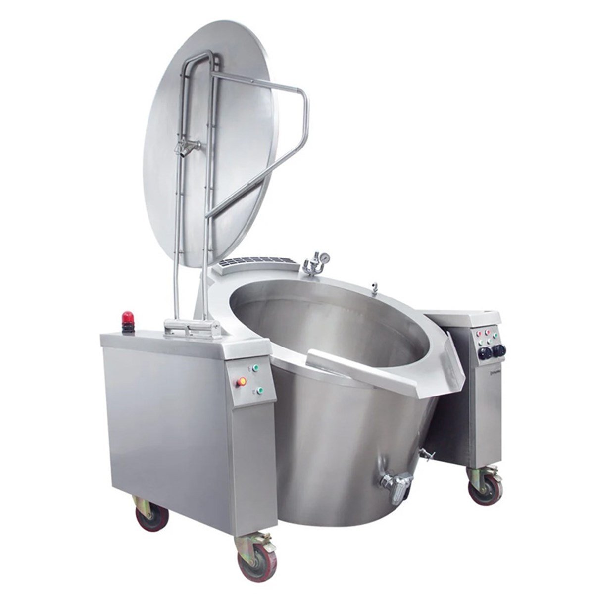 Öztiryakiler Devrilir Kaynatma Tenceresi İndırekt Elektrikli 150 Lt.