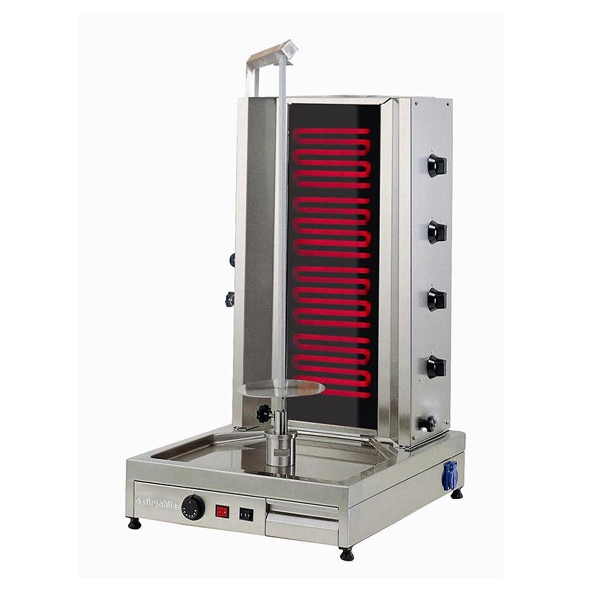 Öztiryakiler Döner Ocağı Alttan Motorlu Elektr. 4Eu-W