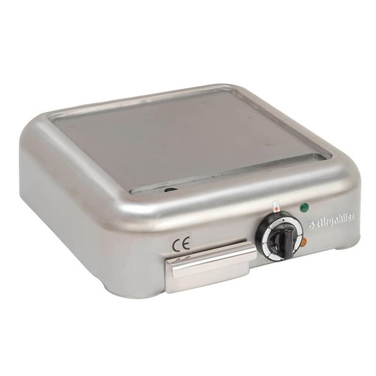 Öztiryakiler Grıll Plate Teklı Duz Elektrikli Compact Seri 40*40