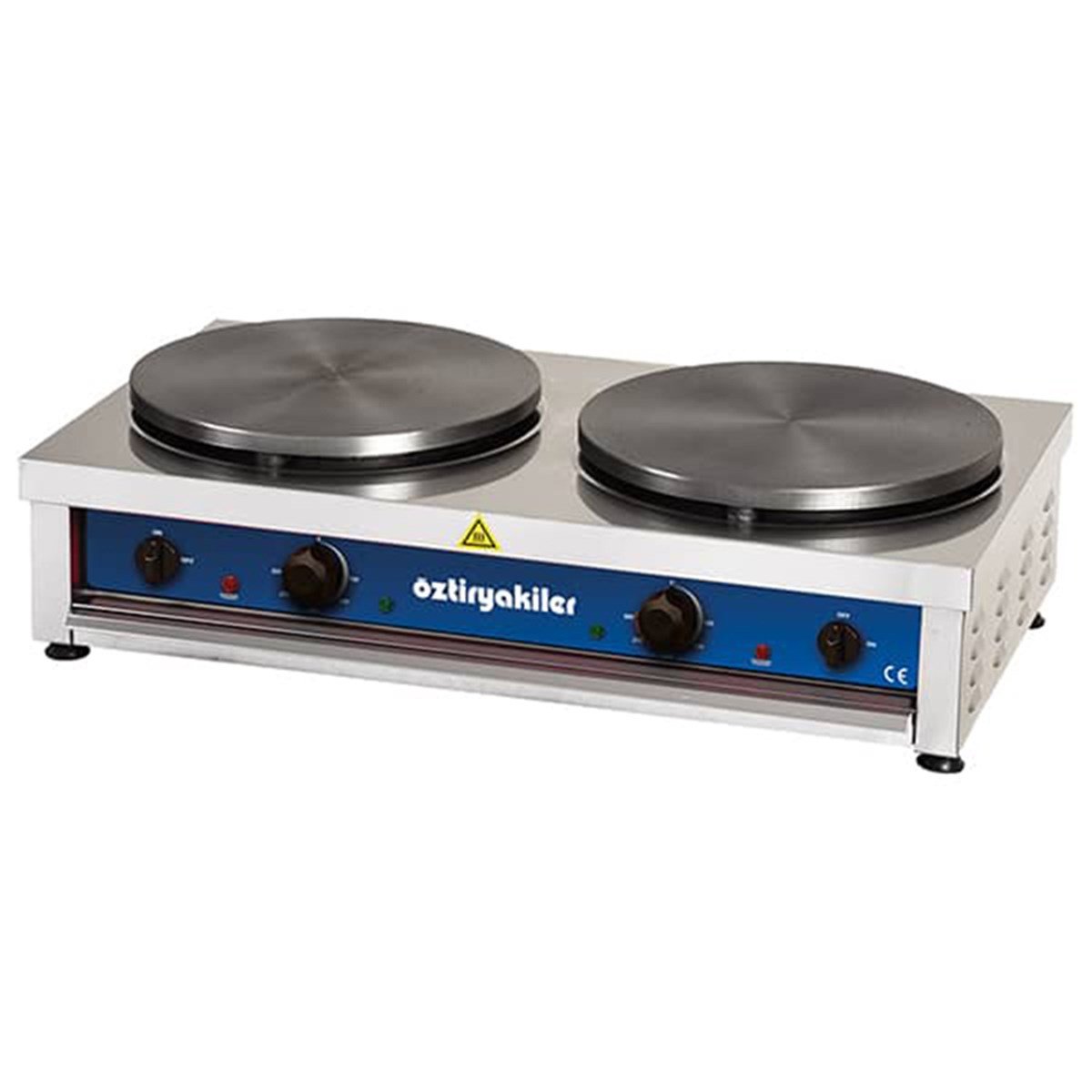 Öztiryakiler Krep Makınası İkili Ozk 40 02