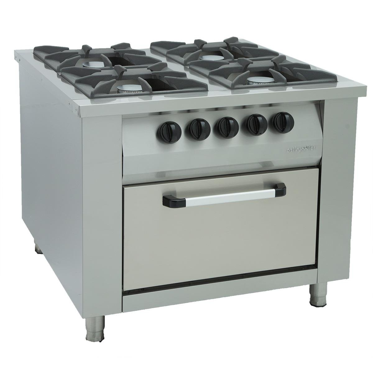 Öztiryakiler Kuzine 1 M2 Gazlı Fırınlı-100*100*85