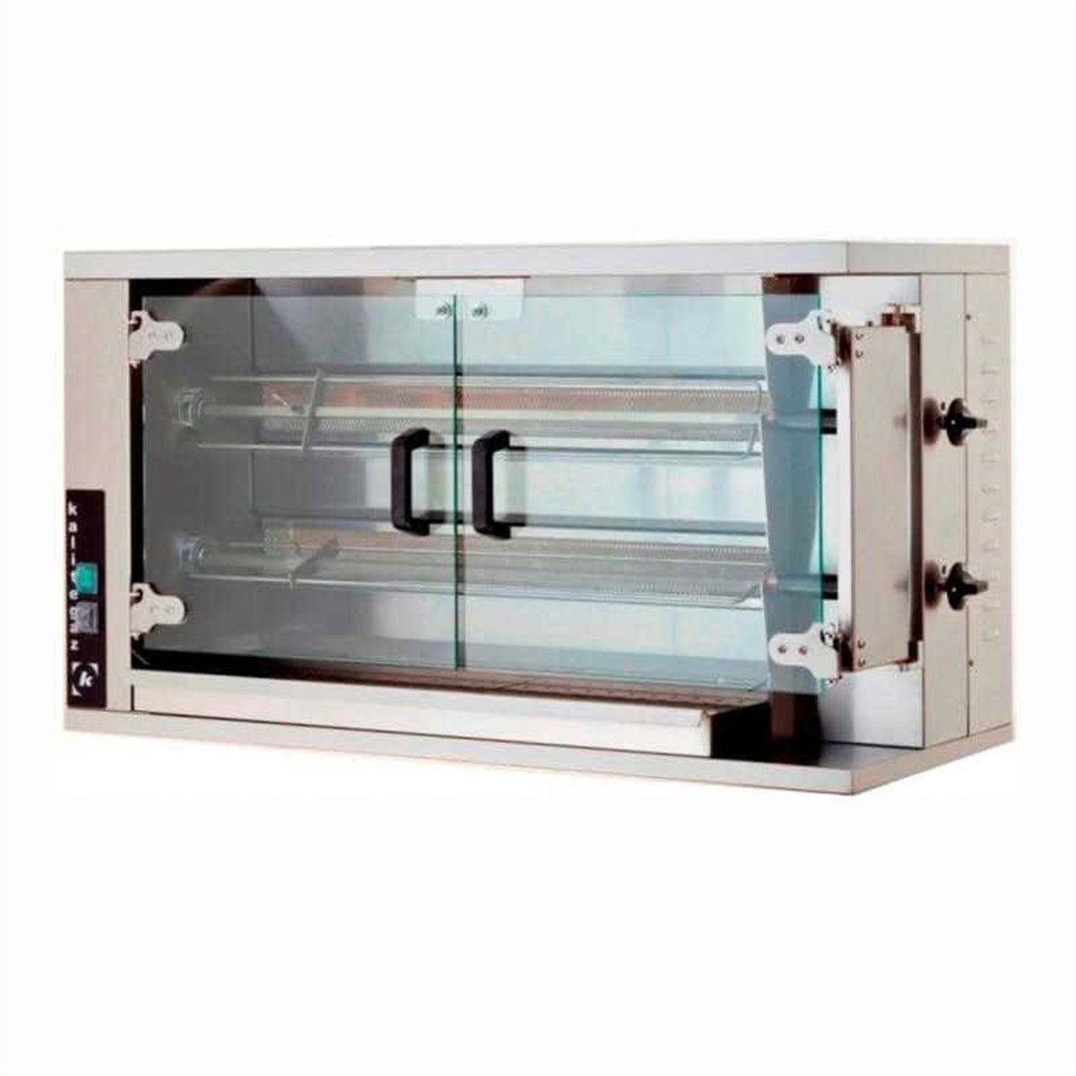 Öztiryakiler Piliç Çevirne Makinası 2 Şiş 8-10  Piliç Kapasıte Gazlı