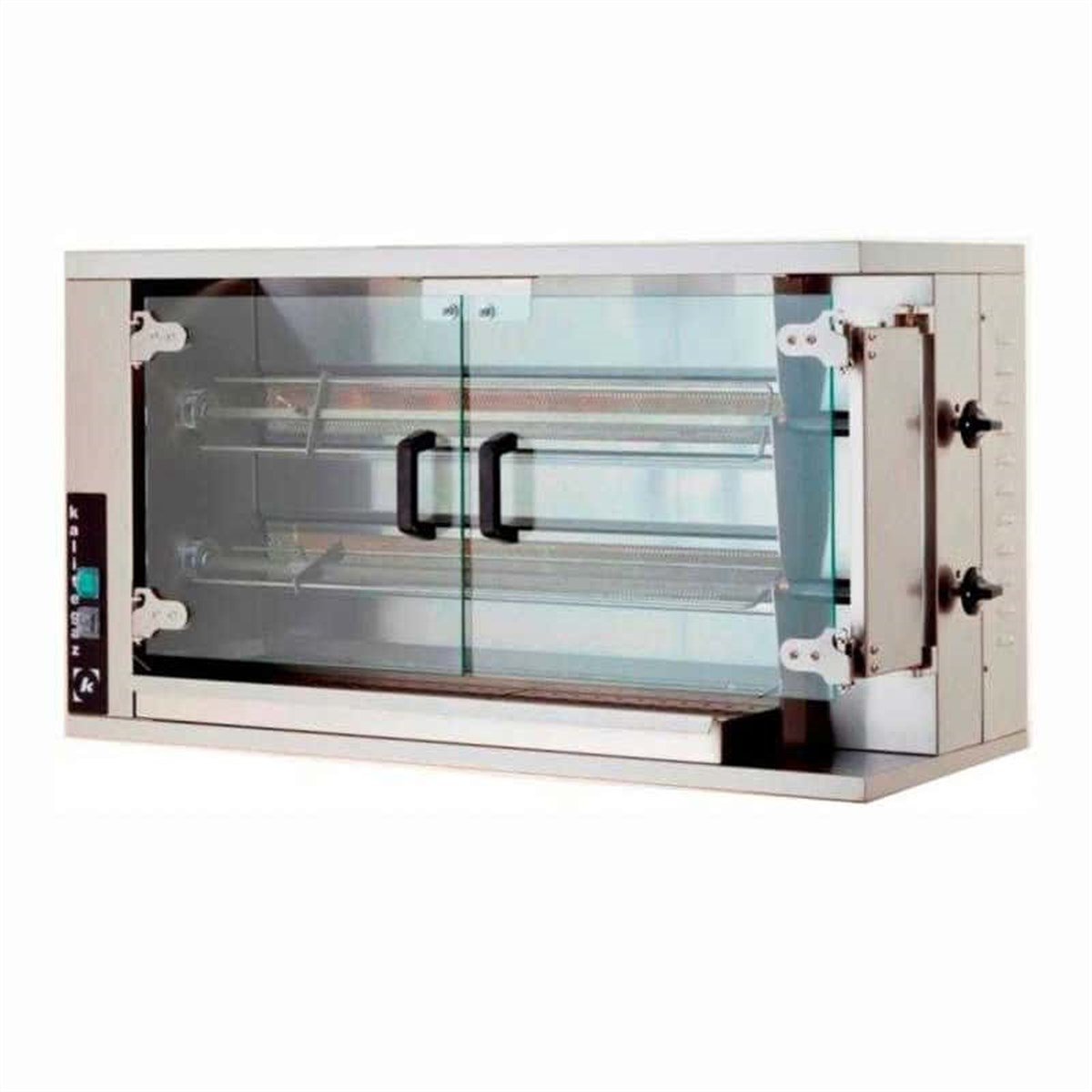 Öztiryakiler Piliç Çevirne Makinası 2 Şiş 8-10  Piliç Kapasıte Elektrikli