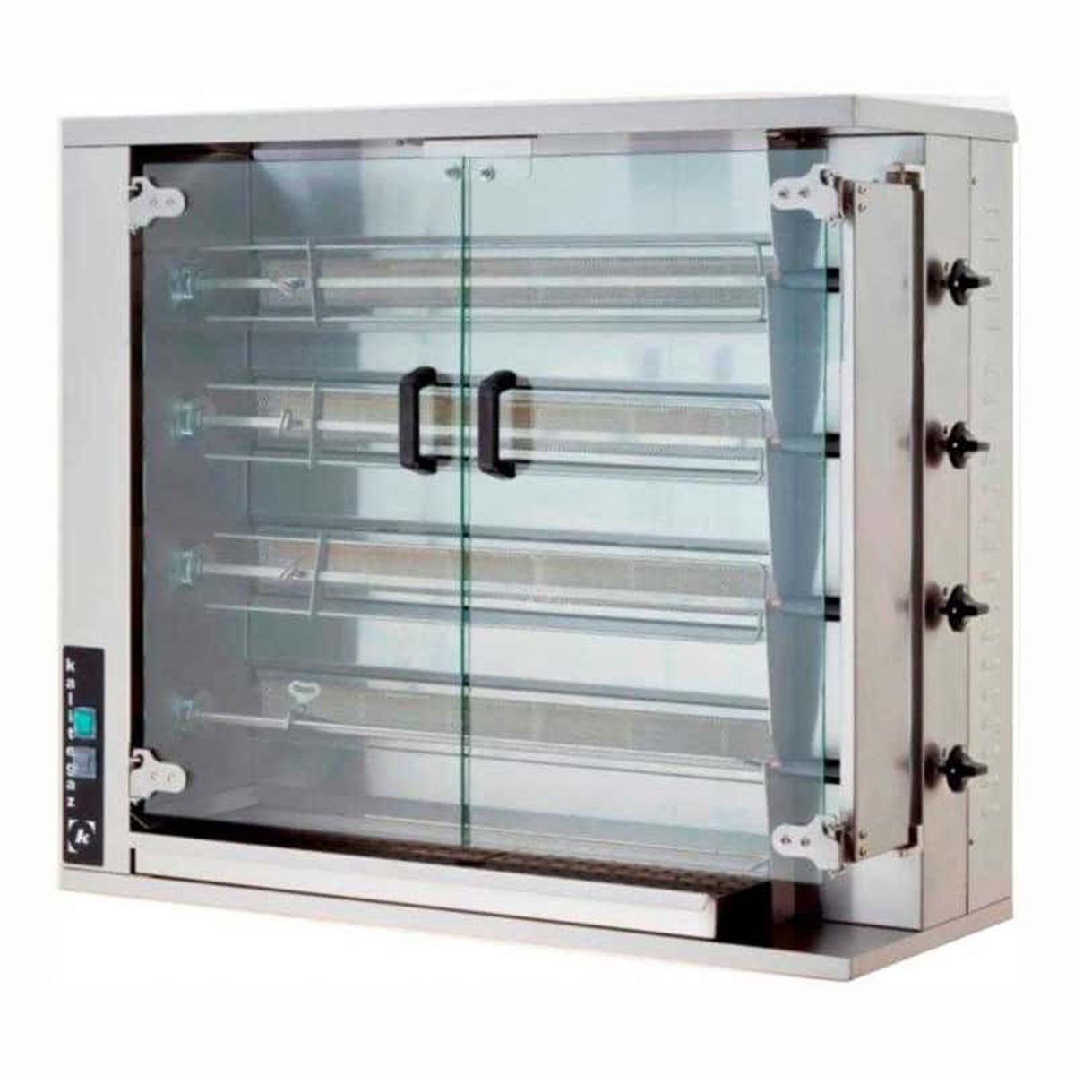 Öztiryakiler Piliç Çevirne Makinası 4 Şiş 16-20 Piliç Kapasıte Elektrikli