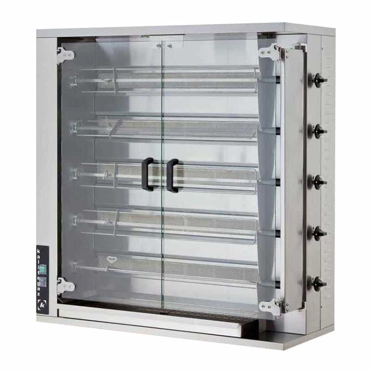 Öztiryakiler Piliç Çevirne Makinası 5 Şiş 20-25  Piliç Kapasıte Gazlı