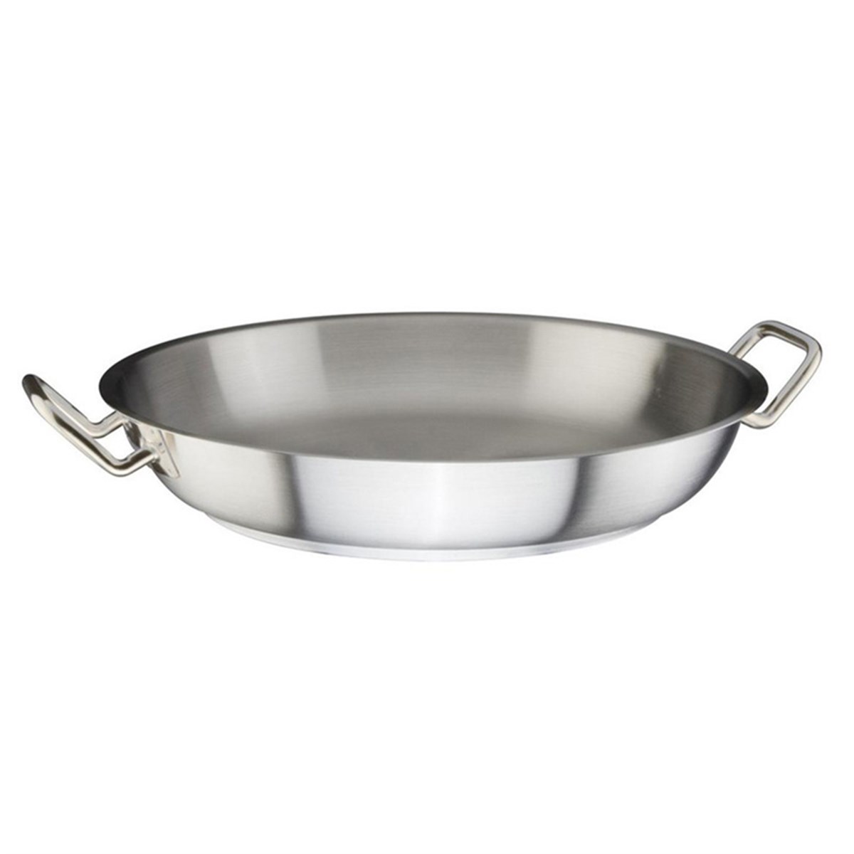 Öztiryakiler Tava 24X4,5 Çift Tencere Saplı İndüksiyon Uyumlu Parlak