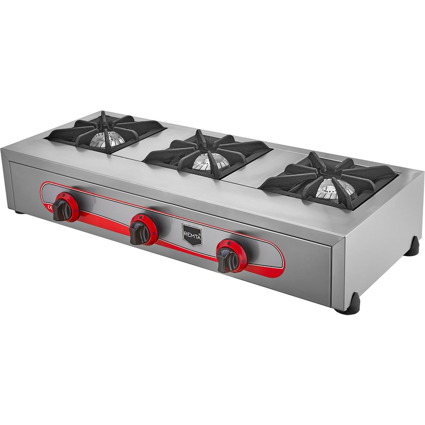 Remta CEJ27 3 lü Setüstü Ocak Gazlı CE Belgeli