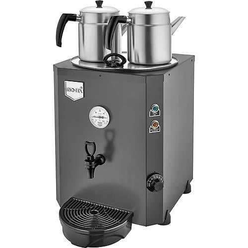 Remta DE11 2 Demlikli Jumbo 23 lt Çay Ocağı SiyahRemtaRM.DE11-S
