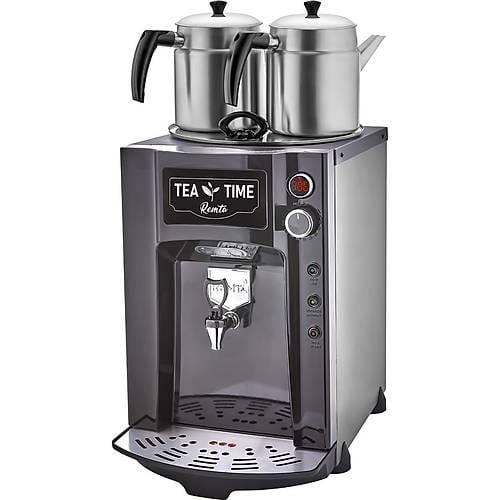 Remta DE12P 2 Demlikli Premium Jumbo 15 lt Çay Ocağı SiyahRemtaRM.DE12P-S