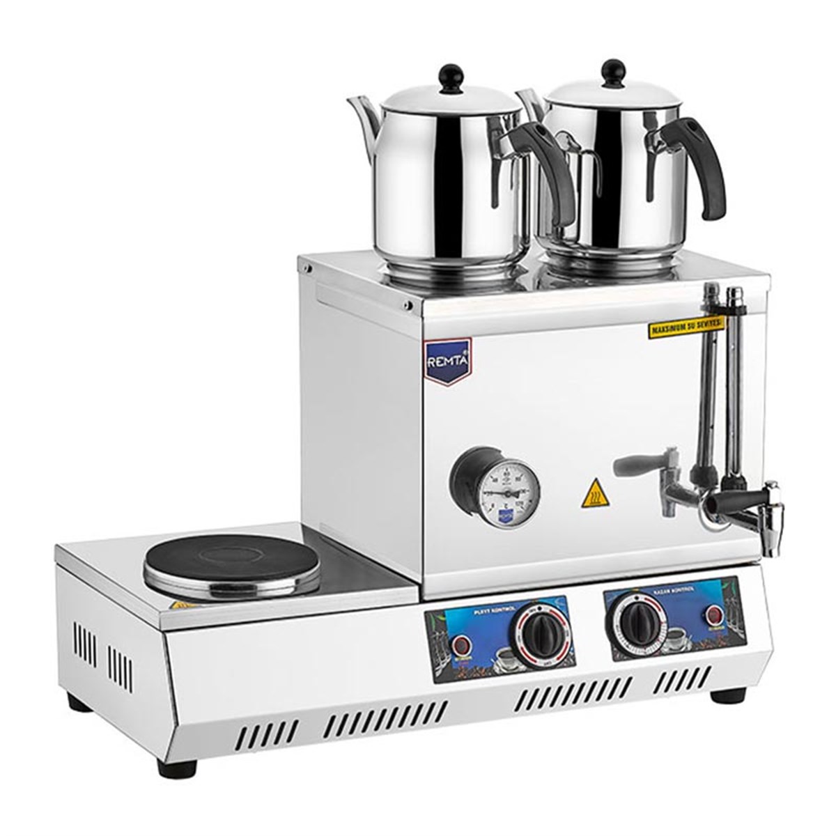 Remta K34 40 Model Çift Demlikli 28 lt Çay Ocağı