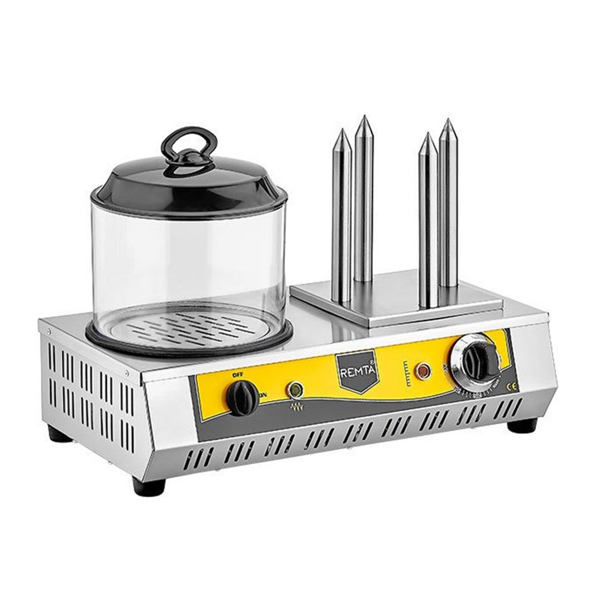 Remta KZ01 4 Kazıklı Hot Dog Elektrikli