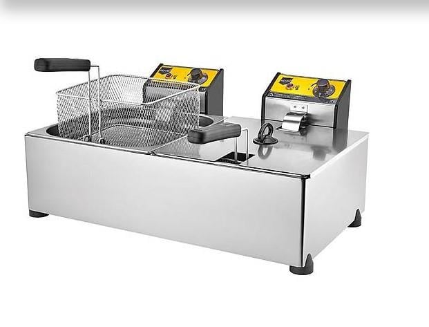 Remta R 102 8+8 lt Sanayi Tipi Elektrikli Çiftli FritözRemtaRM.R102