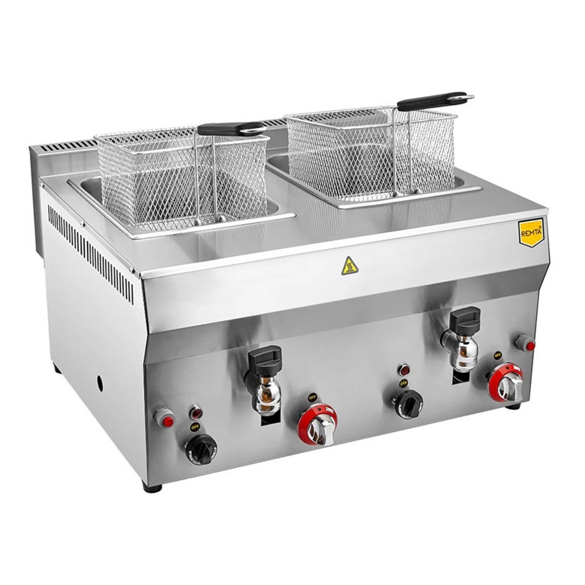 Remta R113CE Çiftli Musluklu Gazlı 8+8 lt