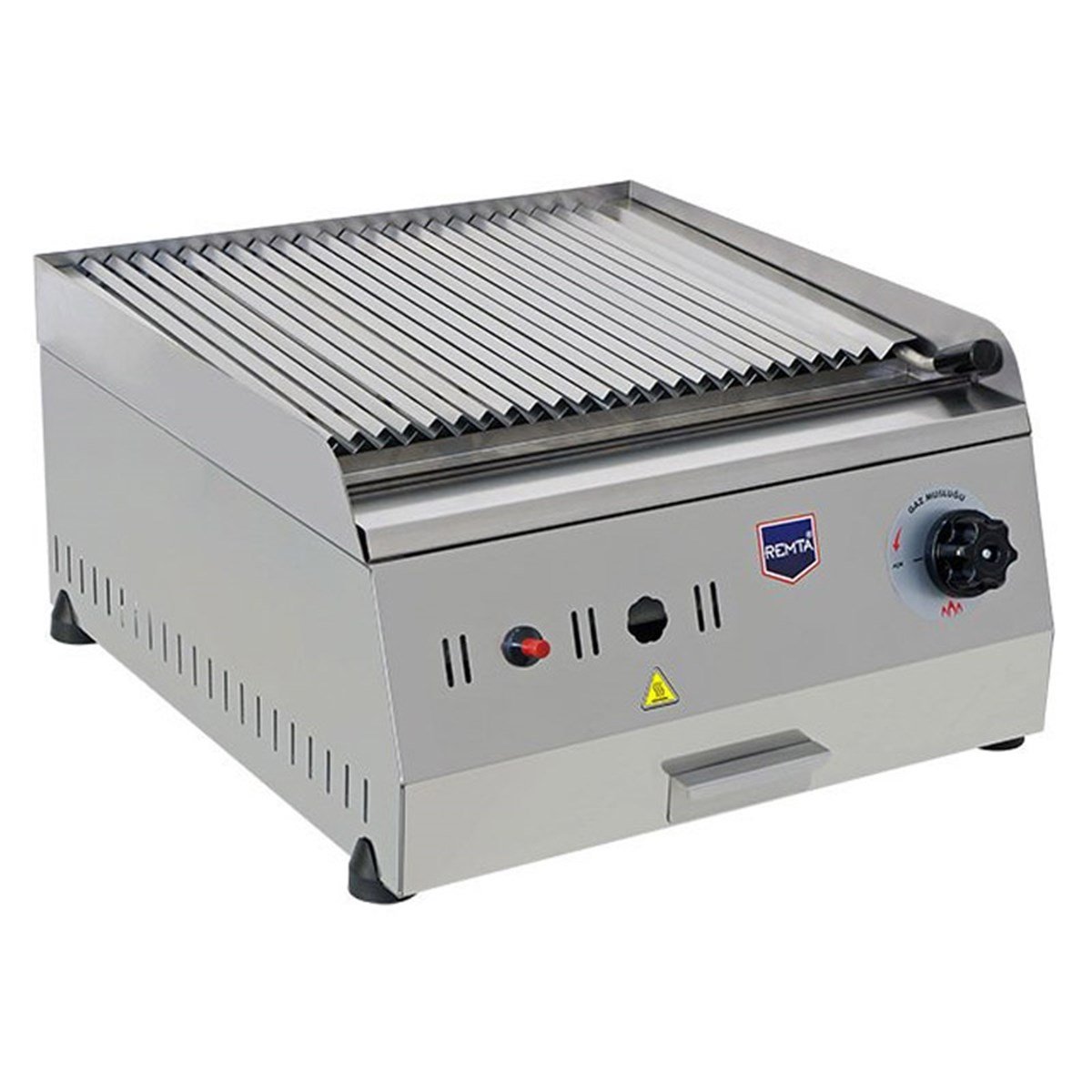 Remta R50CE(L) 50 cm Ce Belgeli Lav Taşlı Doğalgazlı Izgara