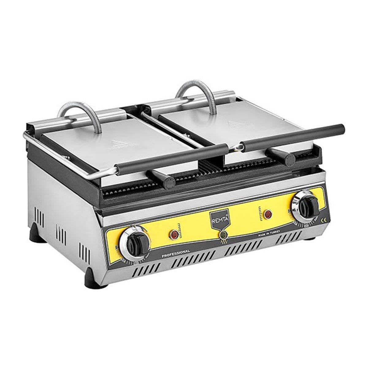 Remta R80 Çift Kapak Oluklu Elektrikli Tost MakinesiRemtaRM.R80