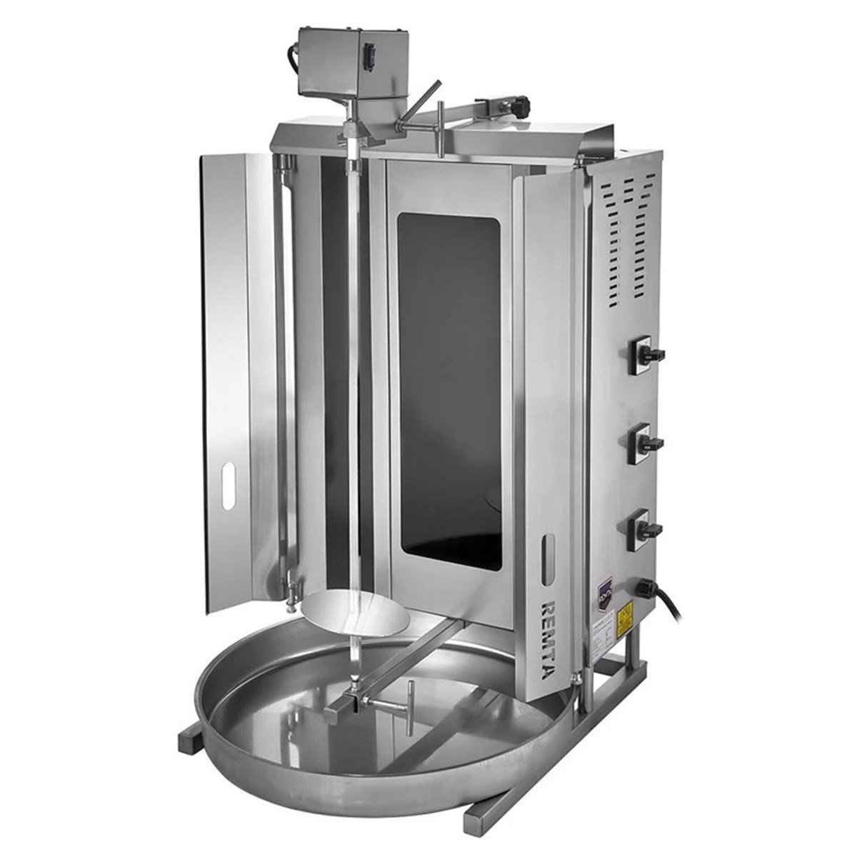 Remta SD14 3 lü Elektrikli Üstten Motorlu Döner Ocağı