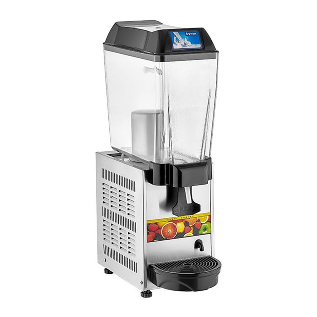 Remta ST11 Tekli Ayran Soğutucu 20 lt Metalik Gri