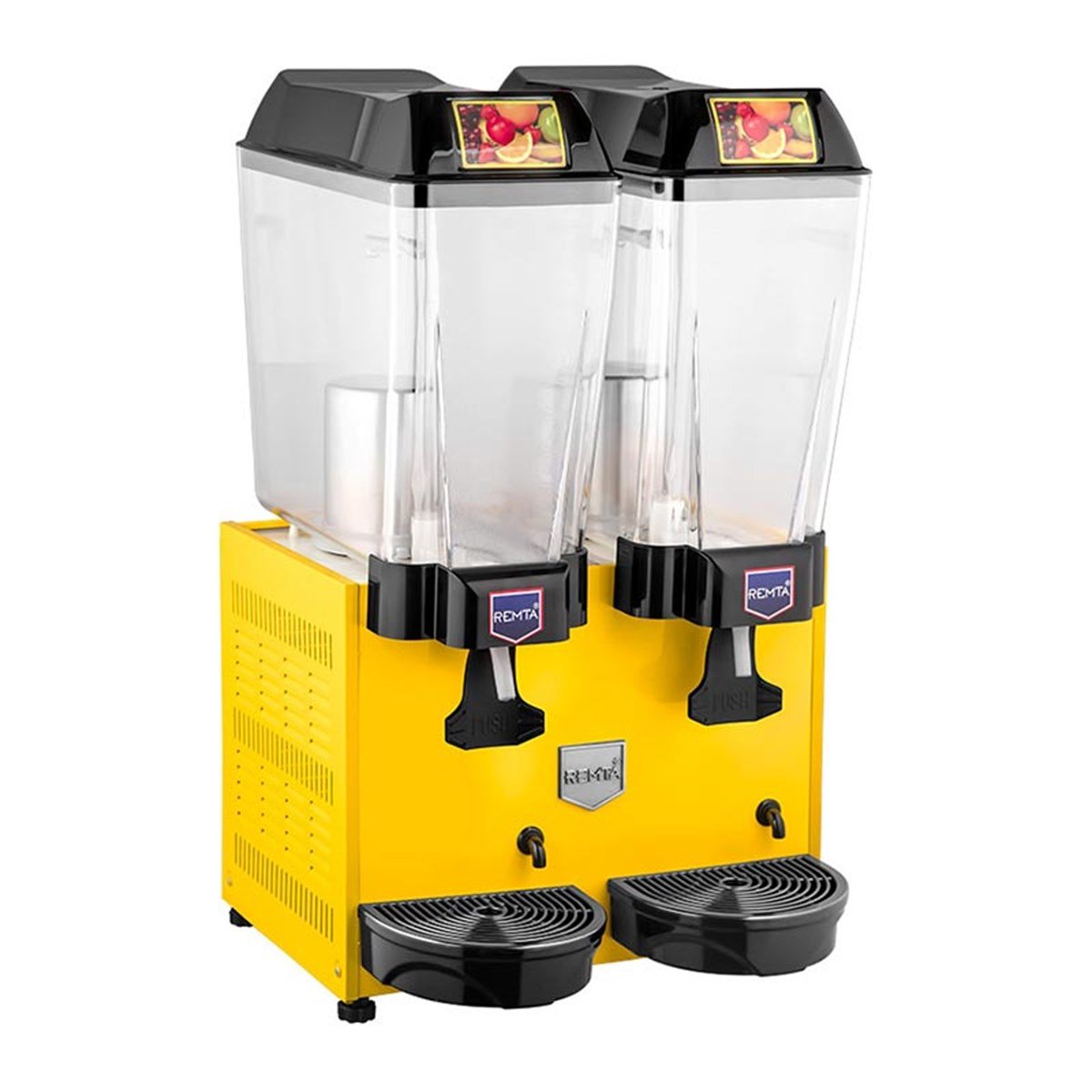 Remta ST12 Çiftli Şerbet + Şerbet Soğutucu 2x20 lt Sarı