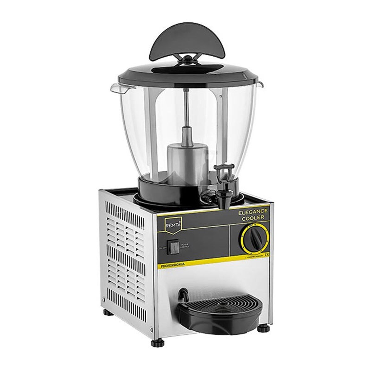 Remta ST15 Elegance Şerbet & Ayran Soğutucu 16 lt Metalik Gümüş