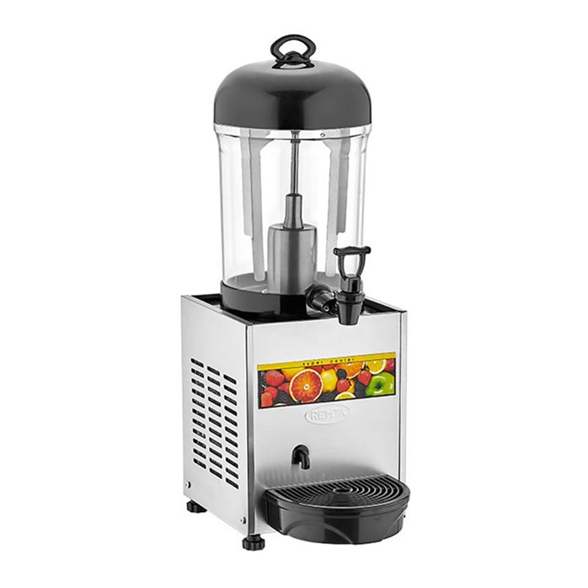 Remta ST18 Mini Şerbet & Ayran Soğutucu 7 lt Metalik Gri