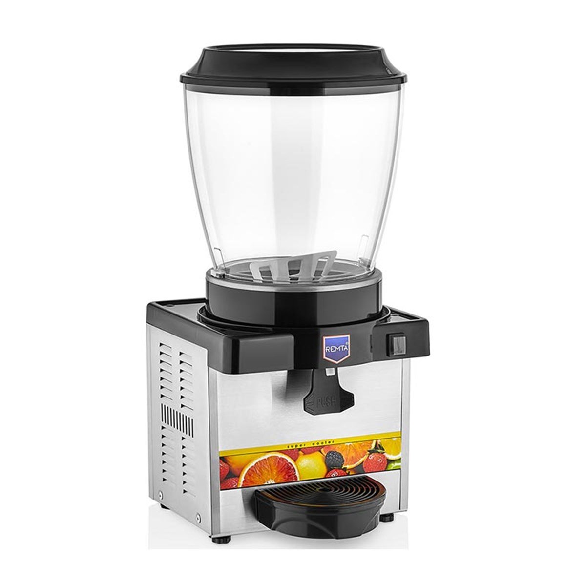 Remta ST30 Royal Karıştırmalı Şerbet & Ayran Soğutucu 20 lt Metalik Gri