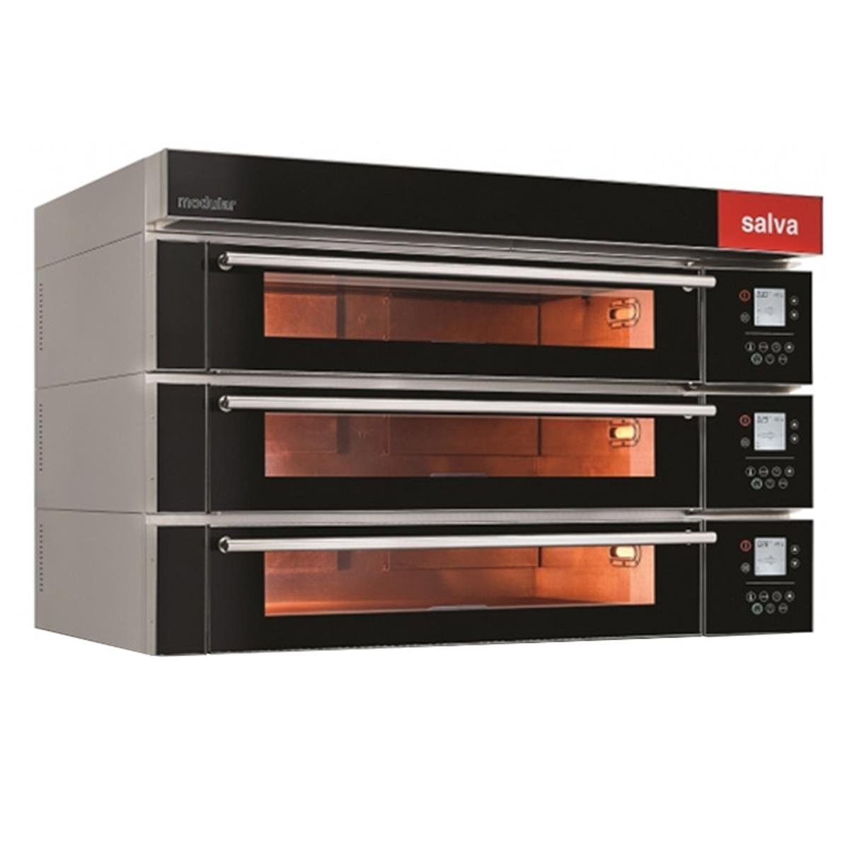 Salva E-30 Modüler Taş Tabanlı Fırın, Elektrikli