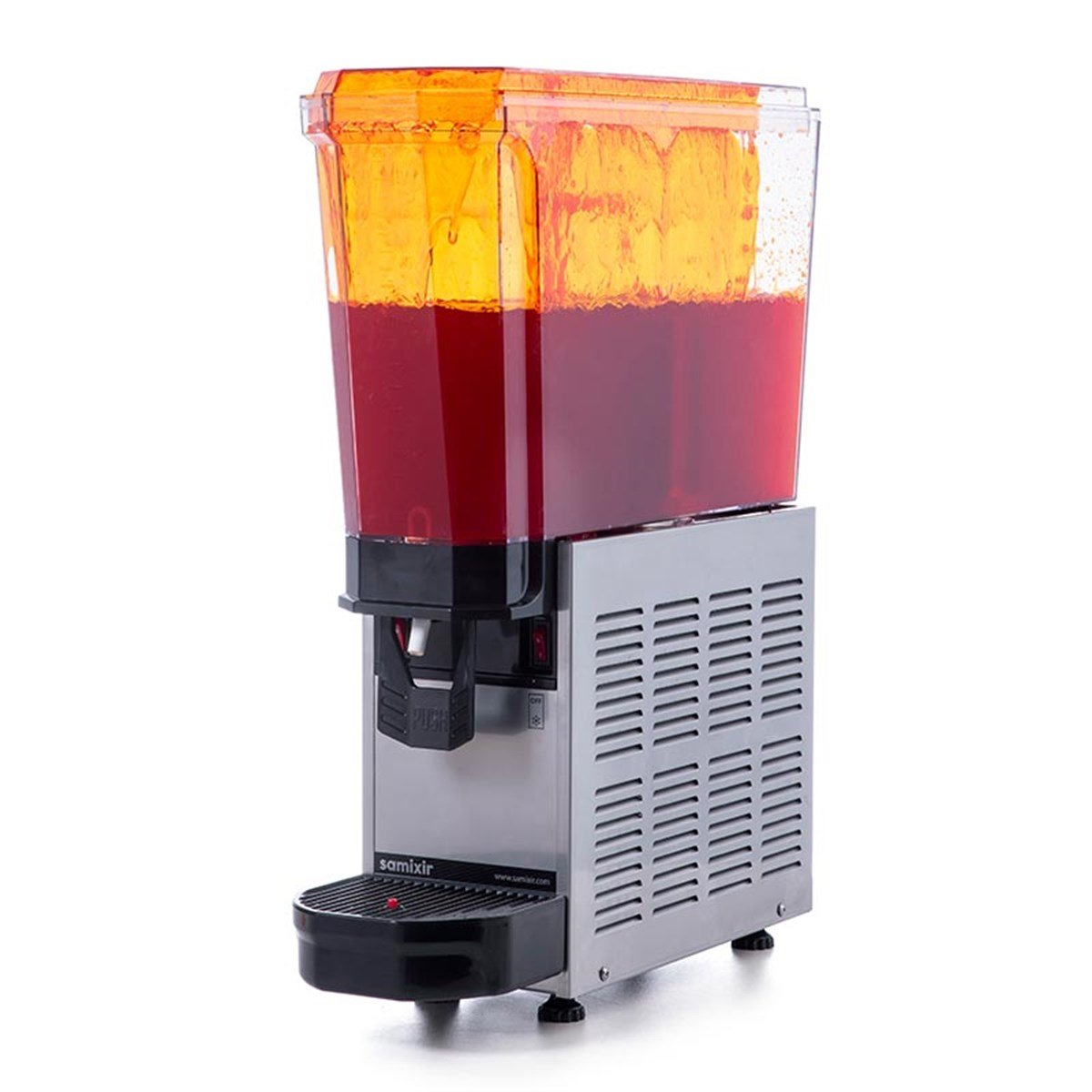 Samixir 20 L Klasik Mono Fiskiyeli Soğuk İçecek Dispenser Inox-R134A-50Hz