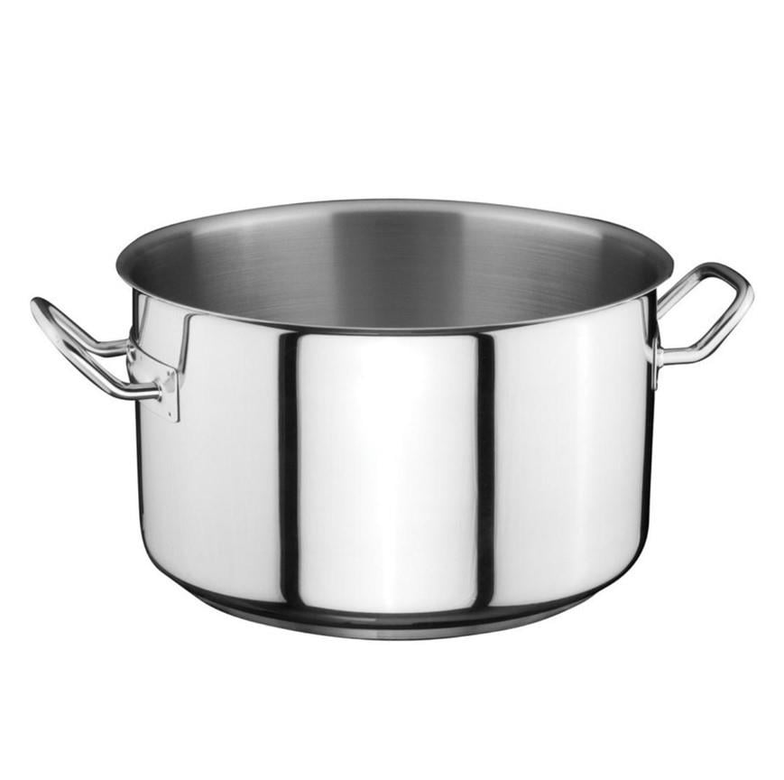 SİLİNDİRİK TENCERE KAPAKSIZ 40*25 İNDÜK.P.İ.