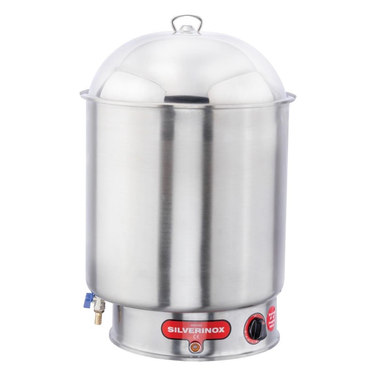 SilverInox 2046 Elektrikli Mısır Haşlama Kazanı 23 lt