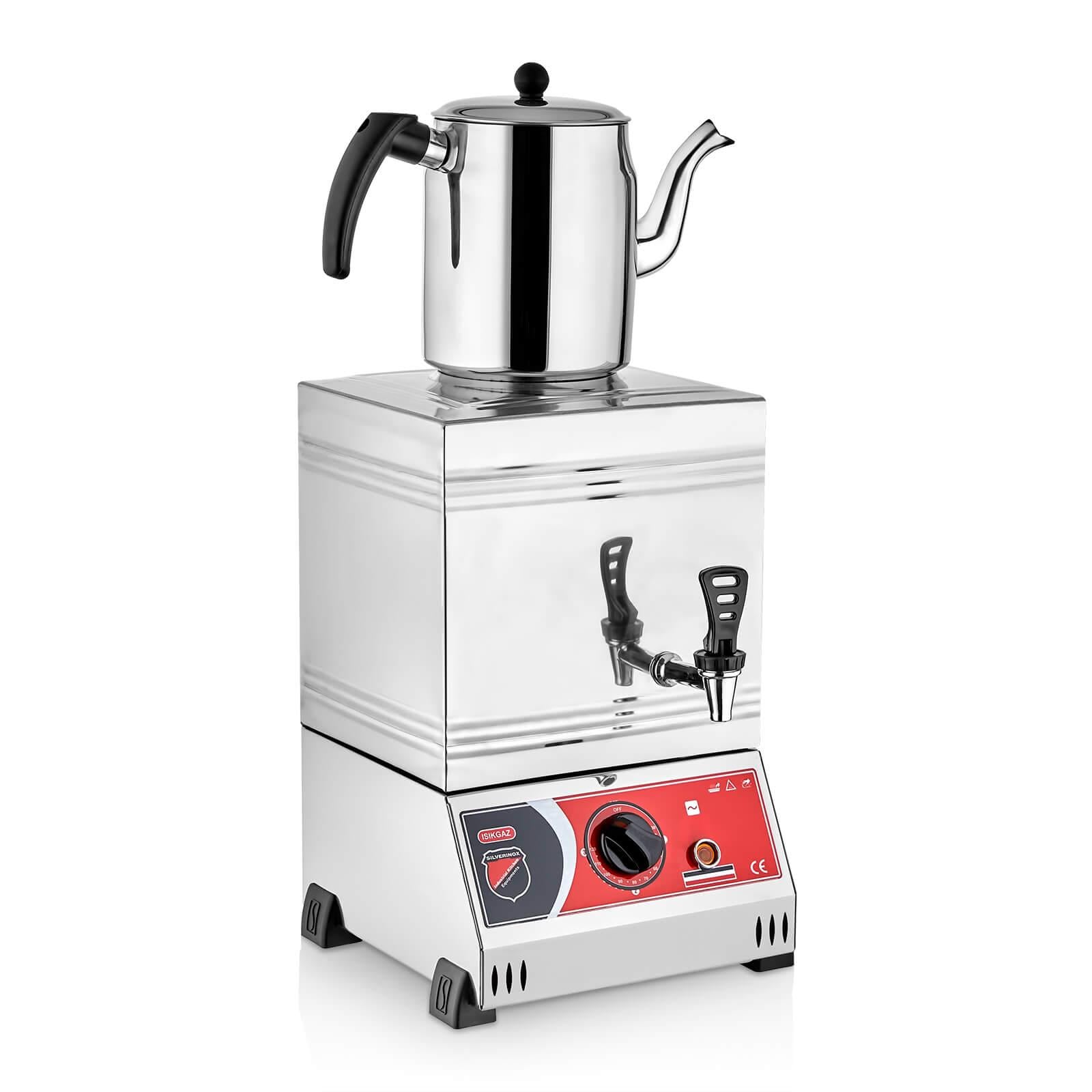 SilverInox 2120 15 Model 1 Demlikli Kaynaklı Elektrikli Çay OcağıSilverInoxIG.2120