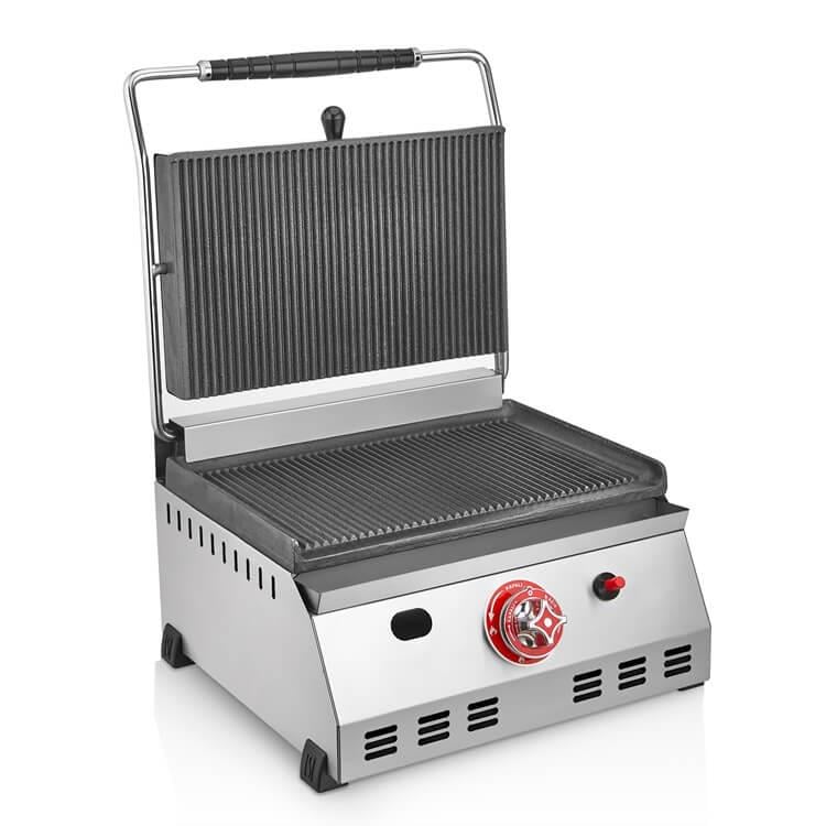 SilverInox 2130-A 16 Dilim Gazlı LPG CE Belgeli Tost MakinesiSilverInoxIG.2130-A