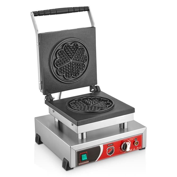 SilverInox 2137 Tekli Çiçek Waffle MakinesiSilverInoxIG.2137