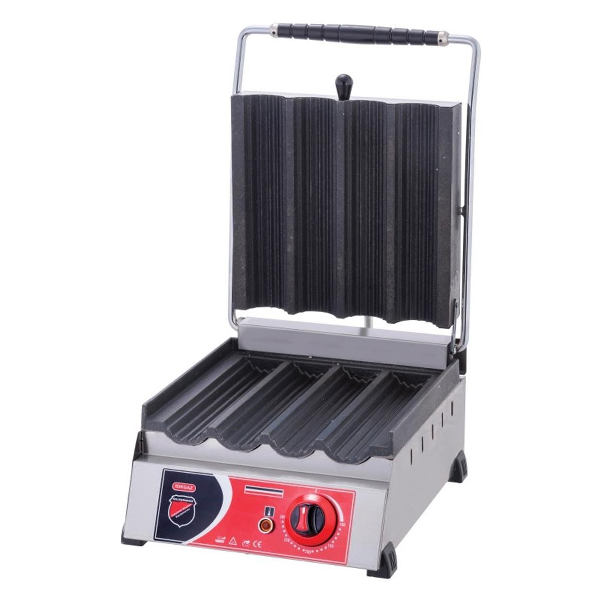 SilverInox 2139 4 lü Dürüm Tost Makinesi