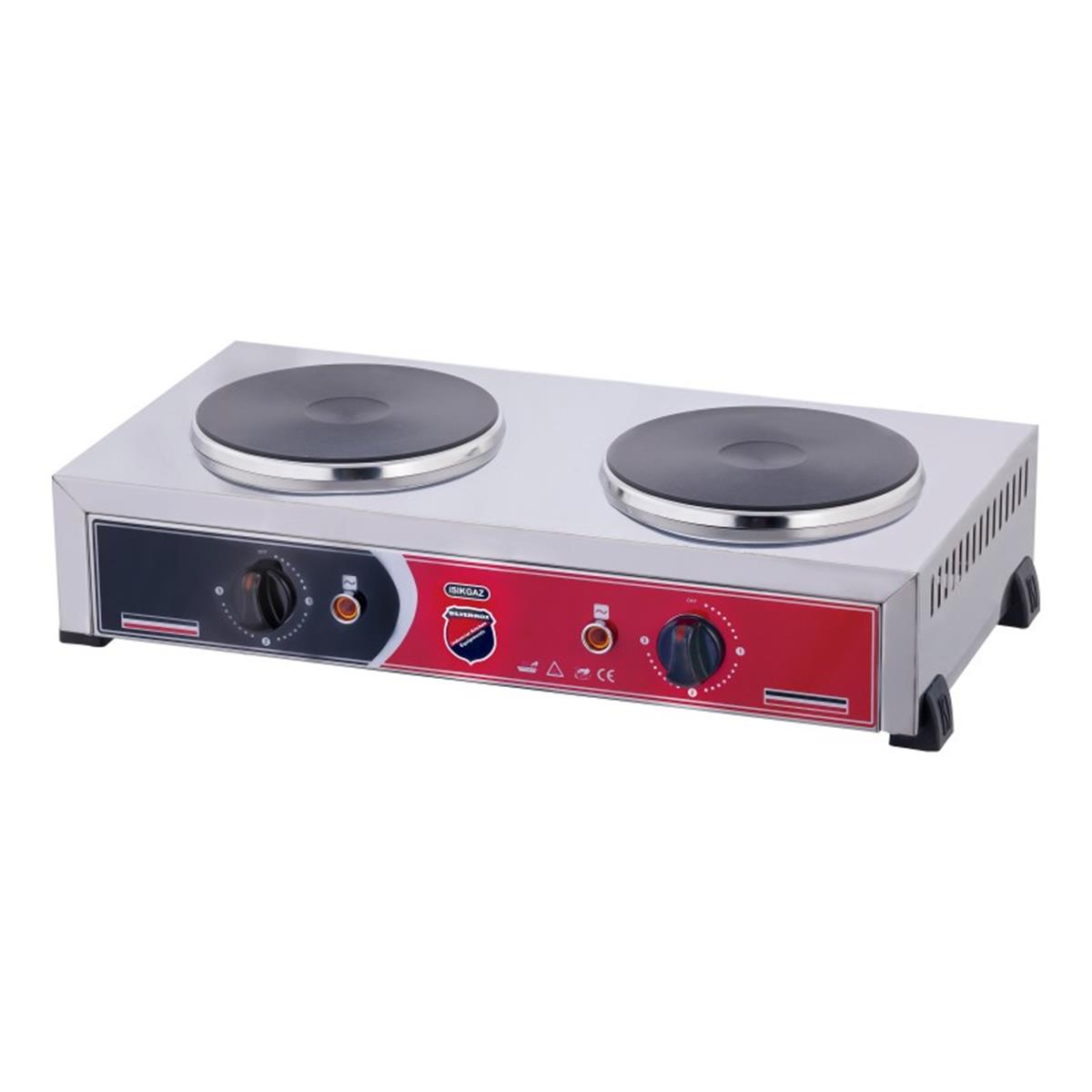 SilverInox 2183 Çiftli Pleyt Isıtıcı