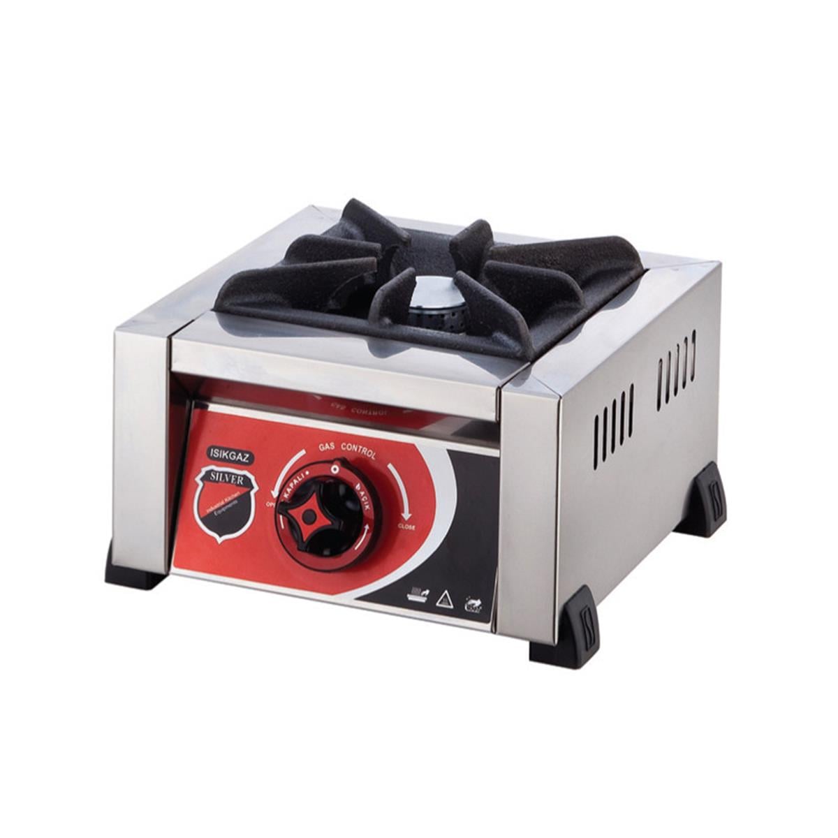 SilverInox 2900 LPG li Setüstü Mini Ocak CE BelgeliSilverInoxIG.2900