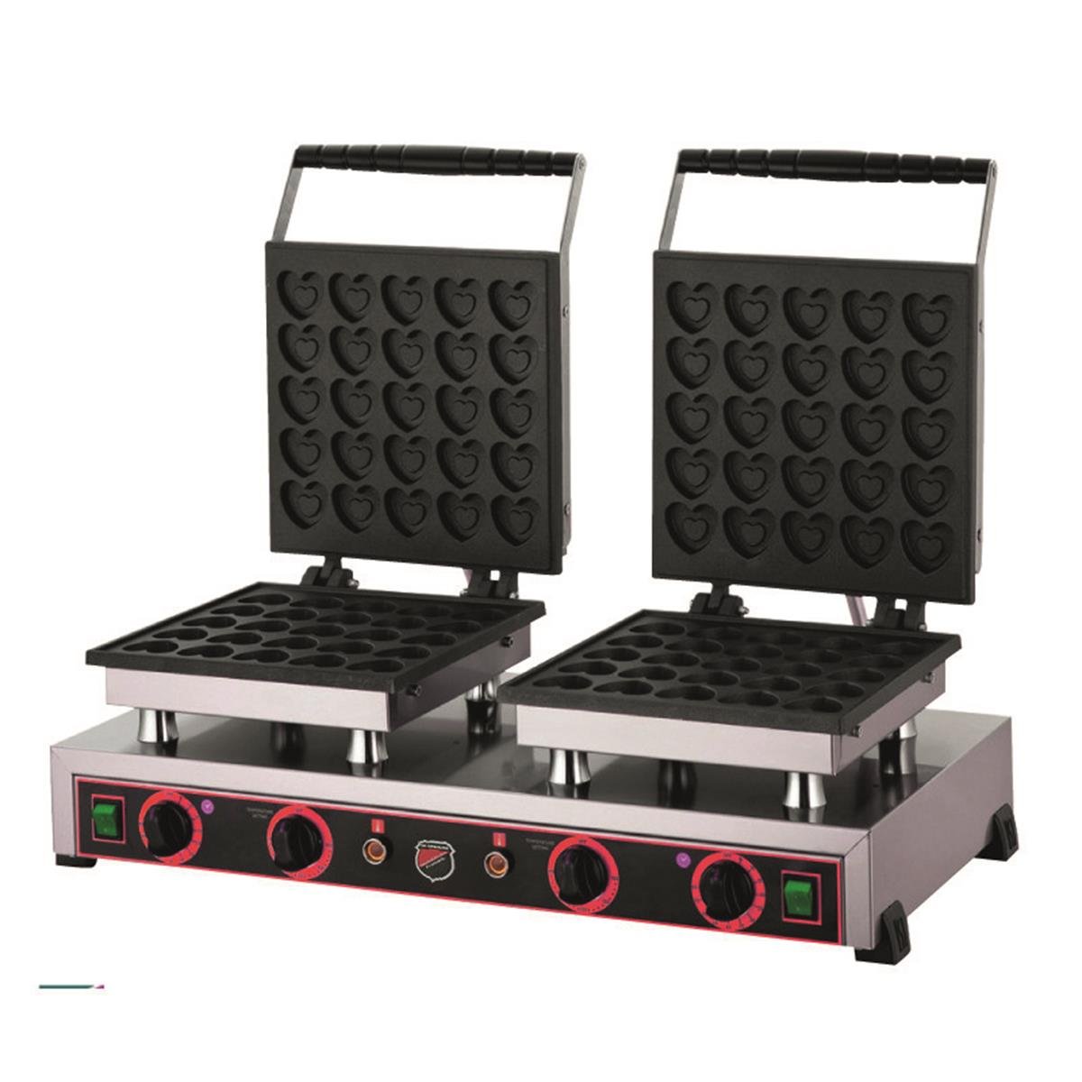 SilverInox B22 Çiftli Kalpli Kapaklı Bubble Makinesi