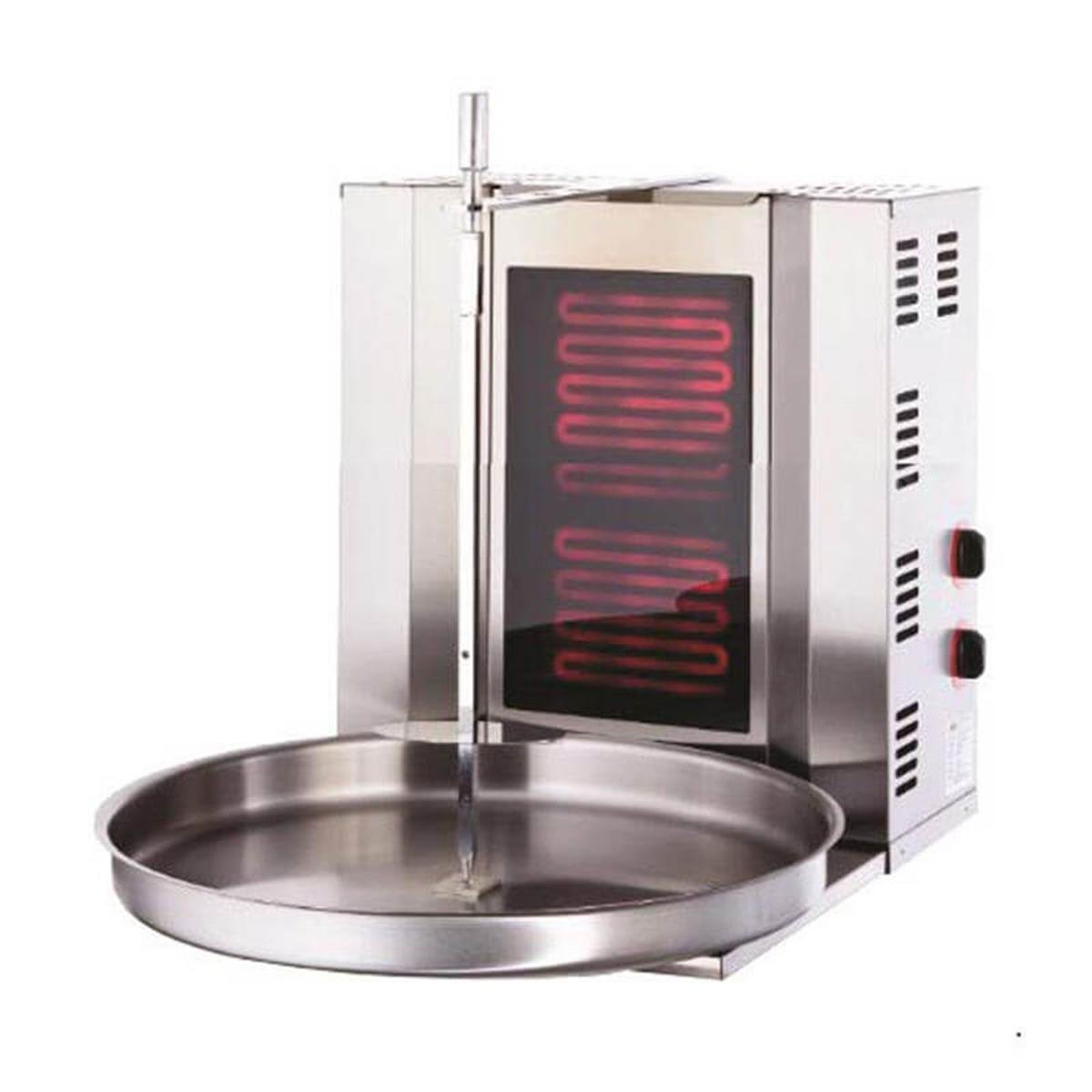 SilverInox ED-05 2 Radyanlı Elektrikli Döner Ocağı CE Belgeli