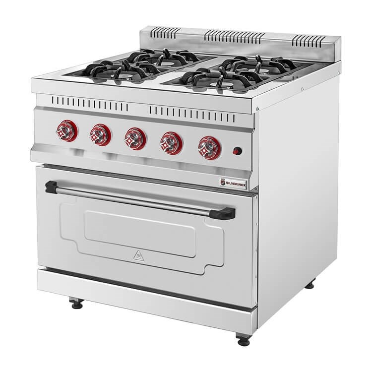Silverinox KZN-100 - Gazlı KuzineSilverInoxIG.KZN-100