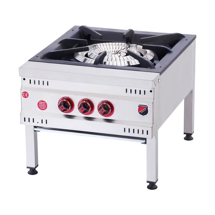 SilverInox YER-03 Üç Yanışlı Elektrikli ve Gazlı Yer OcağıSilverInoxIG.YER-03