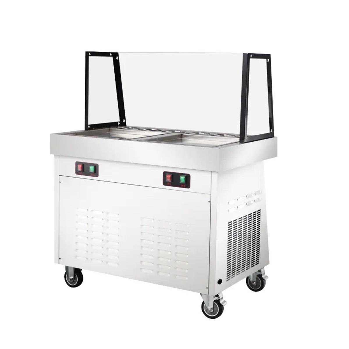 Triomaxx İkarus Tava Roll Dondurma ve Gelato Makinasi