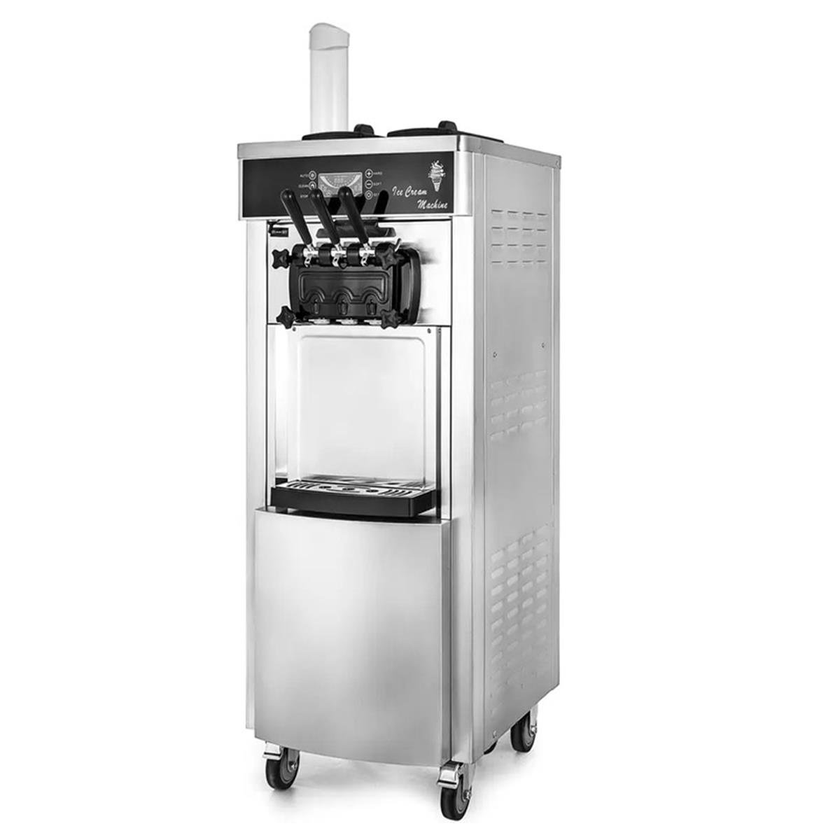 Triomaxx Trio 3 Musluklu Soft Dondurma & Frozen ve Yoğurt Makinası